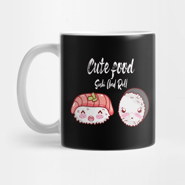 Cute Food Sushi by JeffDesign